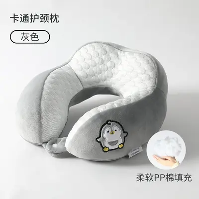 u型枕办公室午睡护颈枕卡通飞机枕旅行便携颈枕驼峰脖枕可印logo - 13