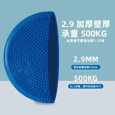 Thickened Explosion-Proof Balance Ball, Yoga Massage Pillow, Inflatable Balance Disc - 4