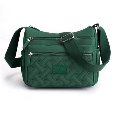 Lightweight Nylon Women's Crossbody Bag, Large Capacity, Multifunctional - 11