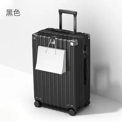 Combination Lock Student Trolley Suitcase, Durable Boarding Luggage
