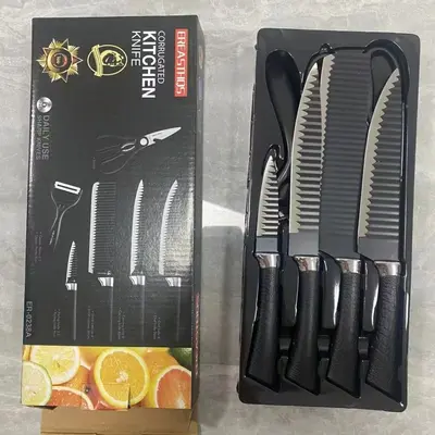 Küchenmesserset 0238A Edelstahl 6-teilig - 10