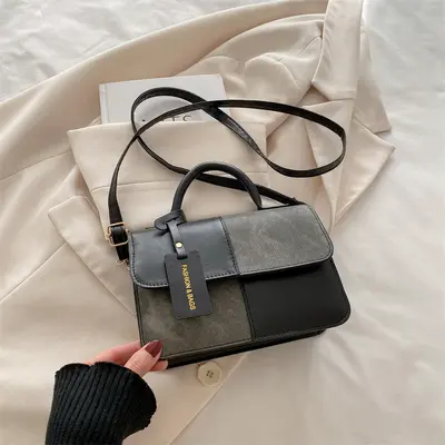 Damen-Mini-Handtasche und Schultertasche, Pendlermodell - 7