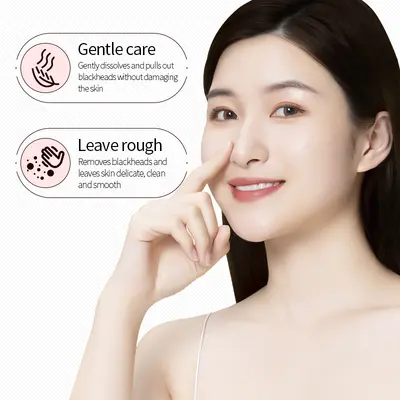 SADOER Blackhead Removal Three-Step Set, Nose Strips, Cleanses and Refines Pores