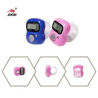 Finger Ring Counter, Mini Electronic Manual Tally Counter