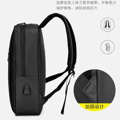 Laptop Backpack Men Large Capacity Business Travel School Bag - 4