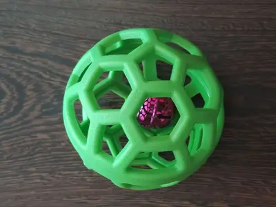Dog Chew Toy, Squeaky TPR Ball for Dogs and Cats - 11