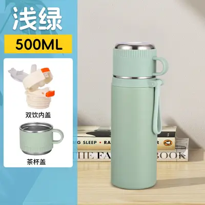 Drop-Resistant Insulated Cup with Straw for School - 8