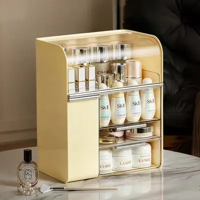 Kosmetik-Aufbewahrungsbox, Schminktisch-Organizer - 11