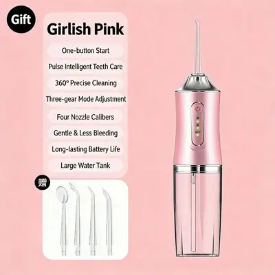 Elektrikli Diş Duşu, Taşınabilir Ev Tipi Ağız Duşu - 9