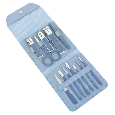 16-Piece Nail Clipper and Manicure Set in Folding Bag