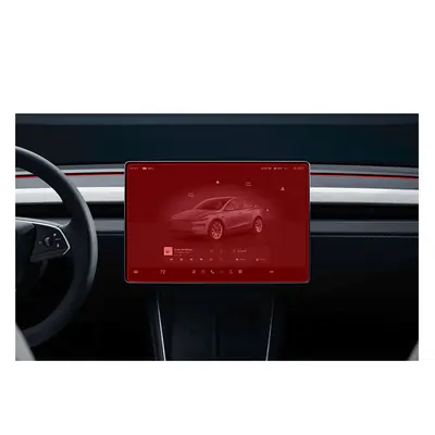 Tesla Model Y/YL ekran koruyucu film, AR yansıma önleyici, 3/Y uyumlu navigasyon filmi - 6