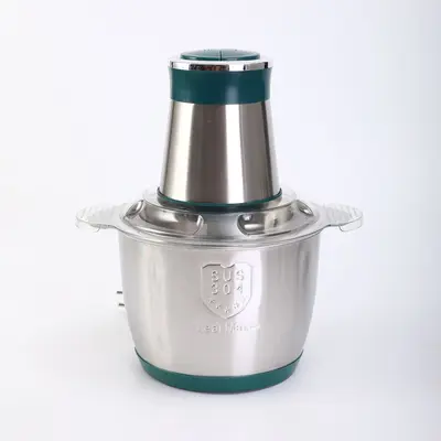 跨境绞肉机家用电动多功能料理机搅拌机搅馅绞馅机蒜蓉泥器批发 - 9