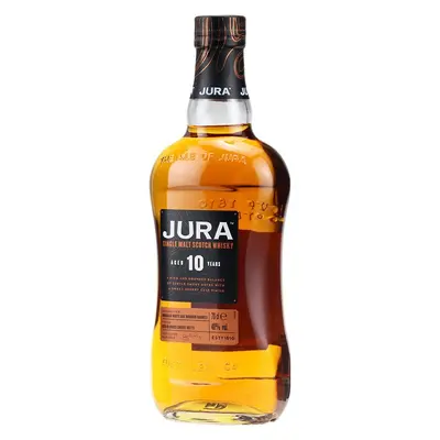 Jura 10 Jahre Single Malt Whisky, Import aus Großbritannien, 700 ml