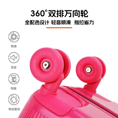 Double-Layer Explosion-Proof Zipper Large Suitcase with Customs Lock - 5