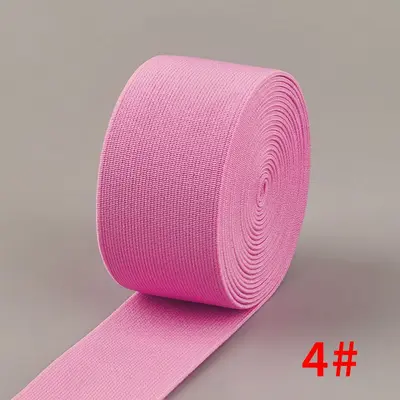 4 cm Yüksek Elastikiyetli Lastik Bant, Pantolon ve Etek Beli İçin - 12