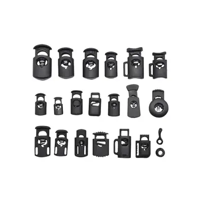 Plastic Spring Buckle Pig Nose Buckle Nylon Cord Stopper Clip