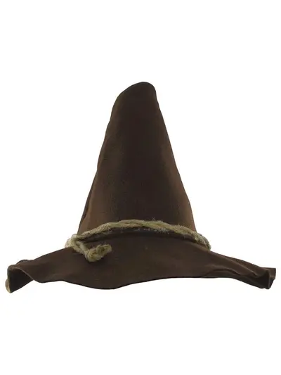 Halloween Witch Hat, Black Felt Pointed Wizard Hat - 8