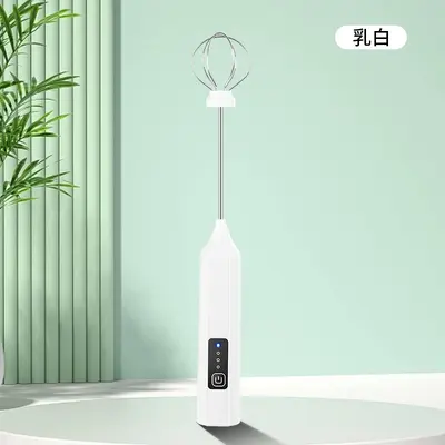 JLL7601 El Tipi Süt Köpürtücü Kahve Elektrikli Krema Karıştırıcı Yumurta Çırpıcı Ev Tipi Çok Fonksiyonlu Çırpma Makinesi - 10