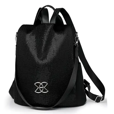 Hochwertiger Oxford-Stoff Rucksack für Damen 2024 neu leicht diebstahlsicher tägliche Reisetasche stilvoller Damen-Rucksack - 11
