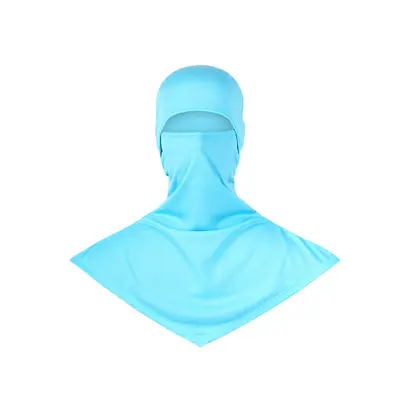 Ruidong Sonnenschutz-Angelkopfbedeckung für Männer und Frauen, Outdoor-Gesichtsmaske mit Vollgesichtsschutz, schweißabsorbierend, atmungsaktiv, schnelltrocknend, mit Nackenschutz und Schal, Fahrrad-Gesichtsmaske, Großhandel