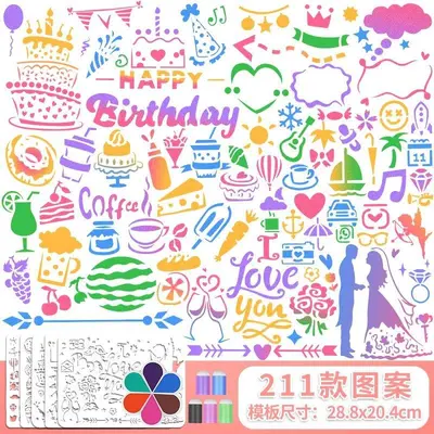 外贸儿童益智玩具创意手工DIY制作材料幼儿园海绵手指套绘画套装 - 7