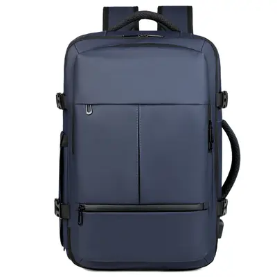 Men's Business Backpack Expandable Large Capacity with Shoe Compartment for Boarding - 8