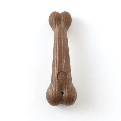 Bamboo Bone Dog Chew Toy, Durable and Chew Resistant Training Toy - 7