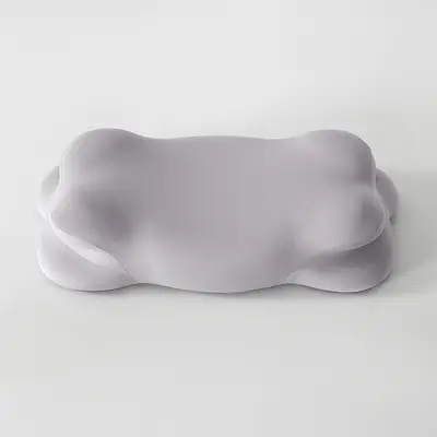 Cloud-shaped memory foam pillow with neck support - 10