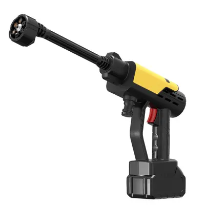 Cordless Portable Car Washer High Pressure Water Gun with Lithium Battery - 6