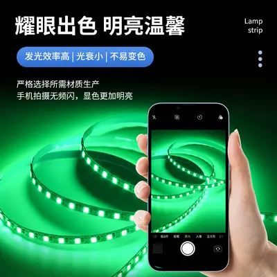 Toptan 5V düşük voltajlı LED yumuşak ışık şeridi 5mm genişliğinde serbest kesim kendinden yapışkanlı DIY el yapımı ışık boyama dolgu ışığı ayna ışık şeridi