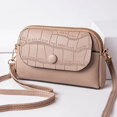 Small Crossbody Bag 2025 New Women's Style Shoulder Bag Premium Mini Handbag Versatile Middle-aged Mom Bag Phone Bag - 10