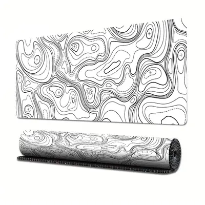 Extra Large Textured Mouse Pad, Stain Resistant Desk Mat - 9