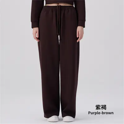 Women's Yoga Pants Wide-Leg High-Waisted Autumn Winter - 7