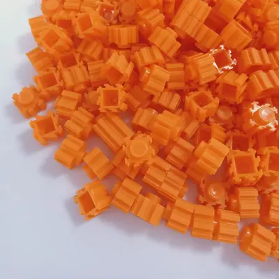 8 mm Small Connecting Blocks for Children, DIY Pixel Art Set - 12