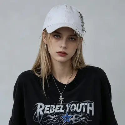 Çapraz Sınır Yeni Model Kadın Dört Mevsim Günlük Ördek Gagalı Şapka Hip-Hop Tatlı Cool Çok Amaçlı Beyzbol Şapkası Spor Gölgelendirme Güneş Koruması Şapkası - 8