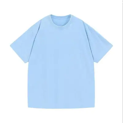 230g %100 Pamuklu Yıkamalı Eskitme Oversize Tişört, Retro Kısa Kol - 10