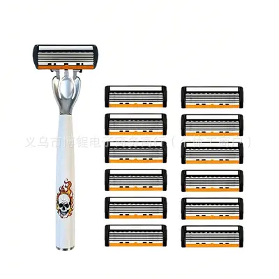 Six-Layer Manual Razor with Universal Replacement Head - 7