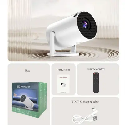 HY300mini Beamer kabellos Spiegelbildschirm hochauflösend 1080P Heimkino Barrel Y200 Beamer