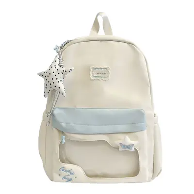 Large Capacity Lightweight Women's Laptop Backpack, College Style - 6