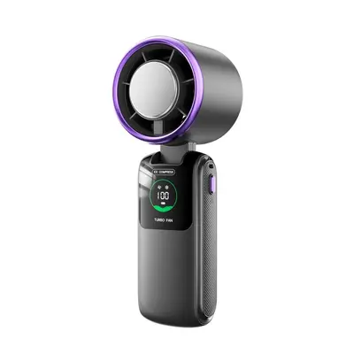 Foldable Handheld Mini Fan with USB Charging and Semiconductor Cooling, Portable - 9