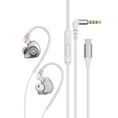 Kabelgebundene In-Ear-Gaming-Kopfhörer mit Geräuschunterdrückung