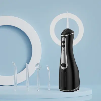 跨境电动牙齿洗牙机洗牙器便携式冲牙器去结石手持家用除牙结工厂 - 7