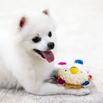 GiGwi Küçük Irk Köpek Oyuncağı, Sesli Peluş Tilki Serisi - 5