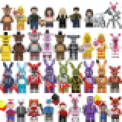KF6071 WM6170 V1005 Building Block Bear Figure Mini Figure Set