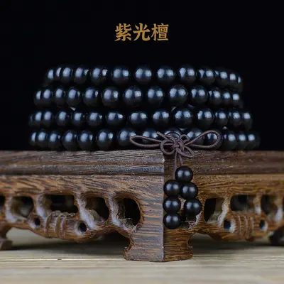 Yeşil sandal ağacı, siyah sandal ağacı, küçük yapraklı gül ağacı, tespihler için toptan satışta bulunan gevşek boncuklar, ahşap el işleri, dekoratif eşyalar ve bileklikler. - 9