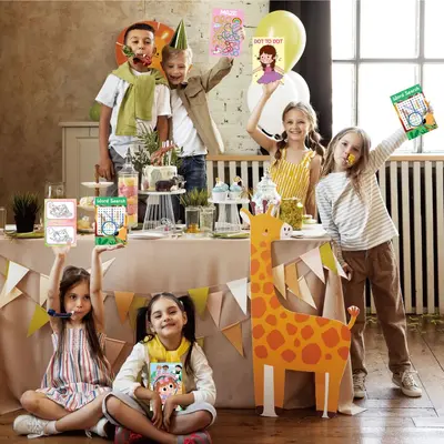 Children's Educational Activity Book Set, Ages 4-6 - 4