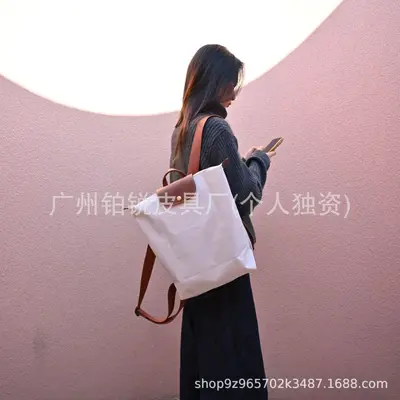 Dragon Print Waterproof Nylon Backpack - 5