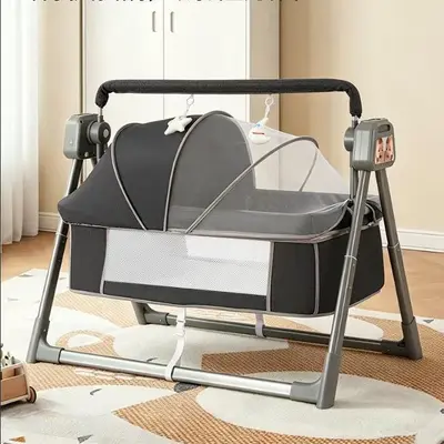 Electric Newborn Cradle with Smart Soothing Function - 7