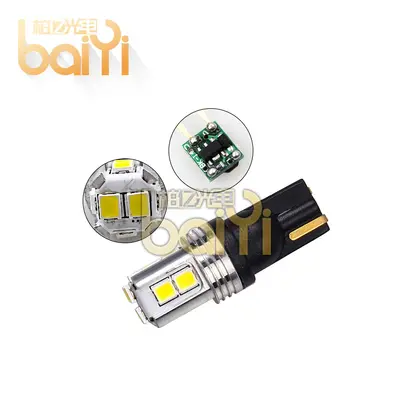 LED Width Light Bulb T10 3030 10SMD, 12V Plug and Play - 3