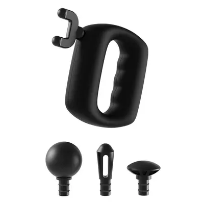 Rechargeable Fascia Gun with Yoga Ring, Silent Vibration Massager